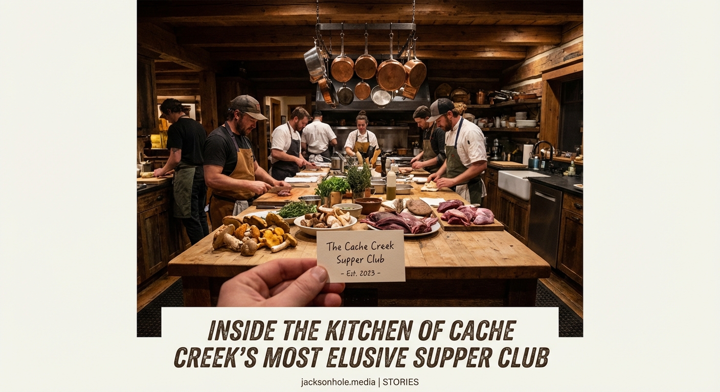 Inside the Kitchen of Cache Creek's Most Elusive Supper Club - Illustration 1