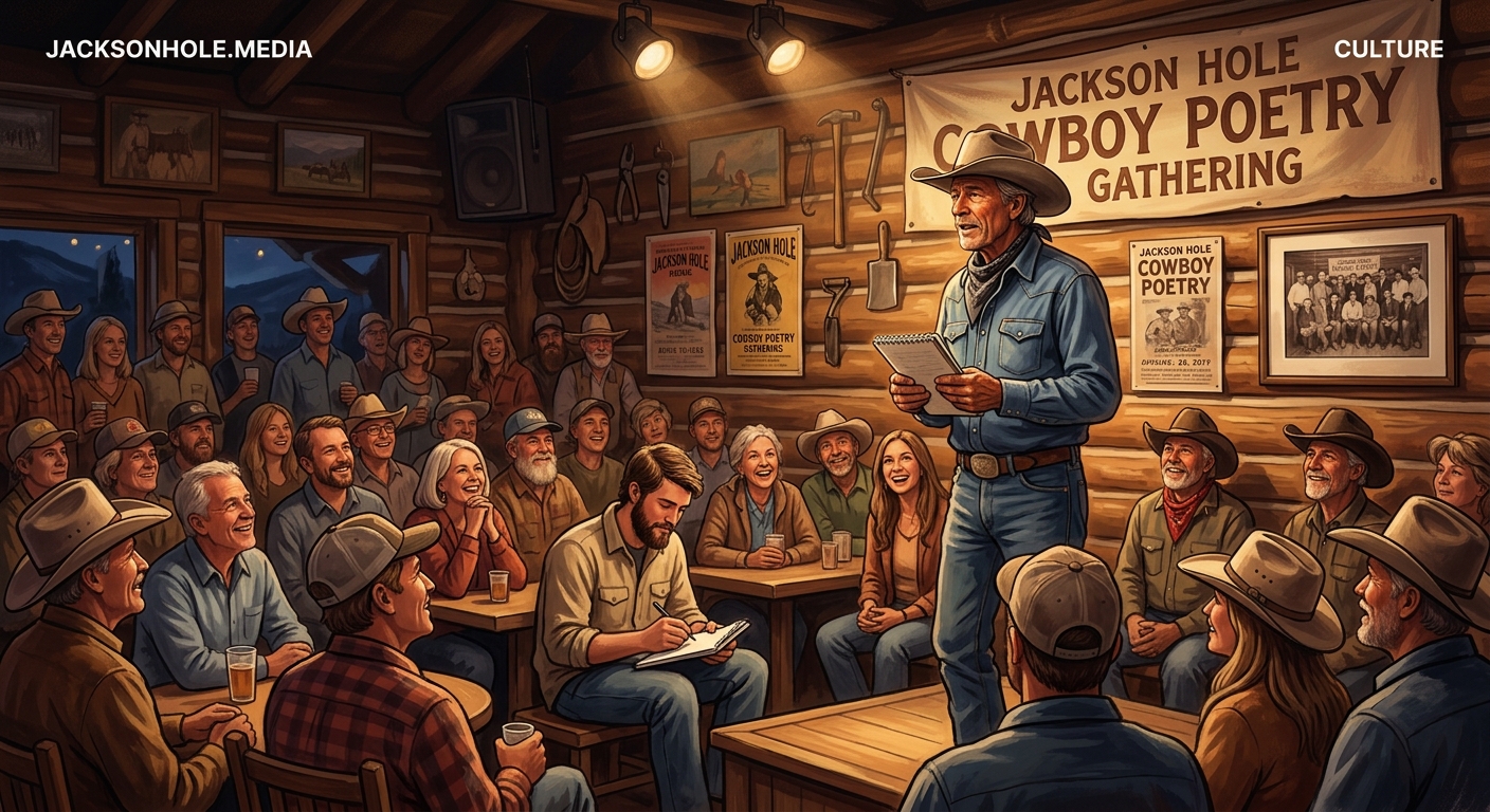 Why Jackson Hole's Cowboy Poetry Scene Is Having a Renaissance - Illustration 1
