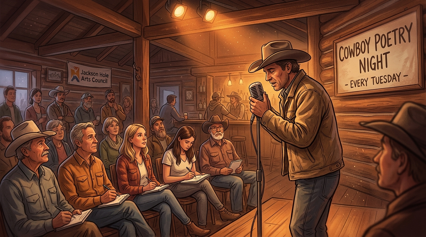 Why Jackson Hole's Cowboy Poetry Scene Is Having a Renaissance - Illustration 2
