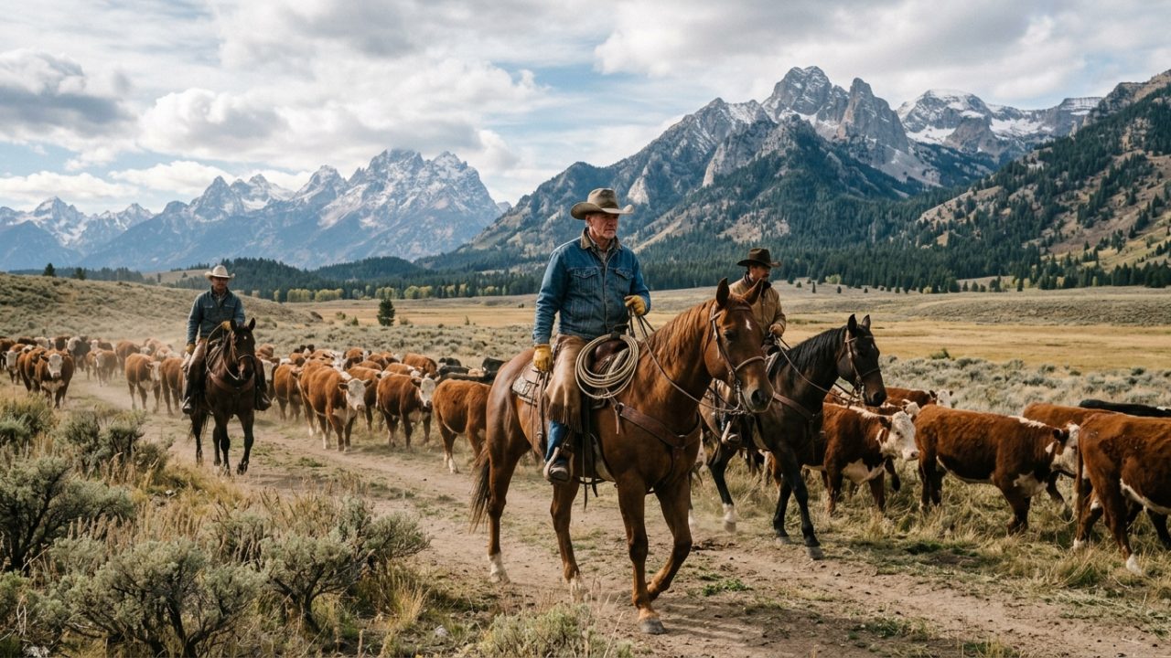 The Last Working Cowboys of the Gros Ventre Valley