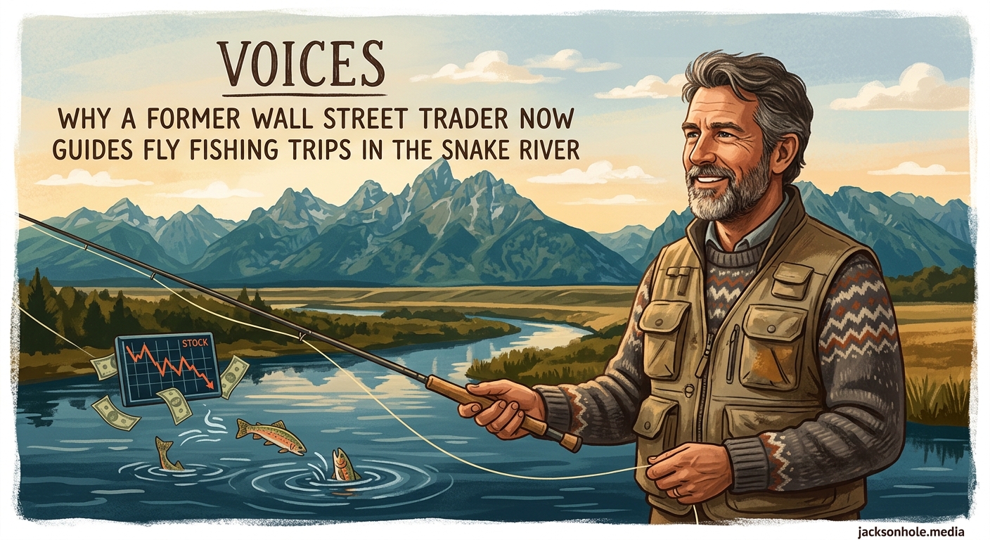 Why a Former Wall Street Trader Now Guides Fly Fishing Trips in the Snake River — 1