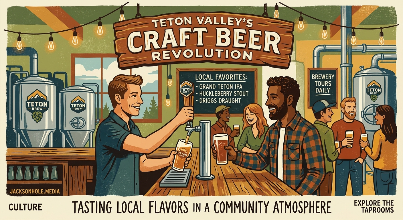 Celebrating the Craft Beer Revolution in Teton Valley's Taprooms - Illustration 1