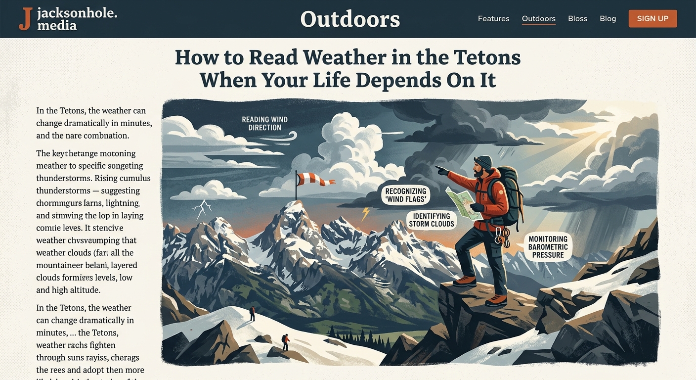 How to Read Weather in the Tetons When Your Life Depends On It - Illustration 1