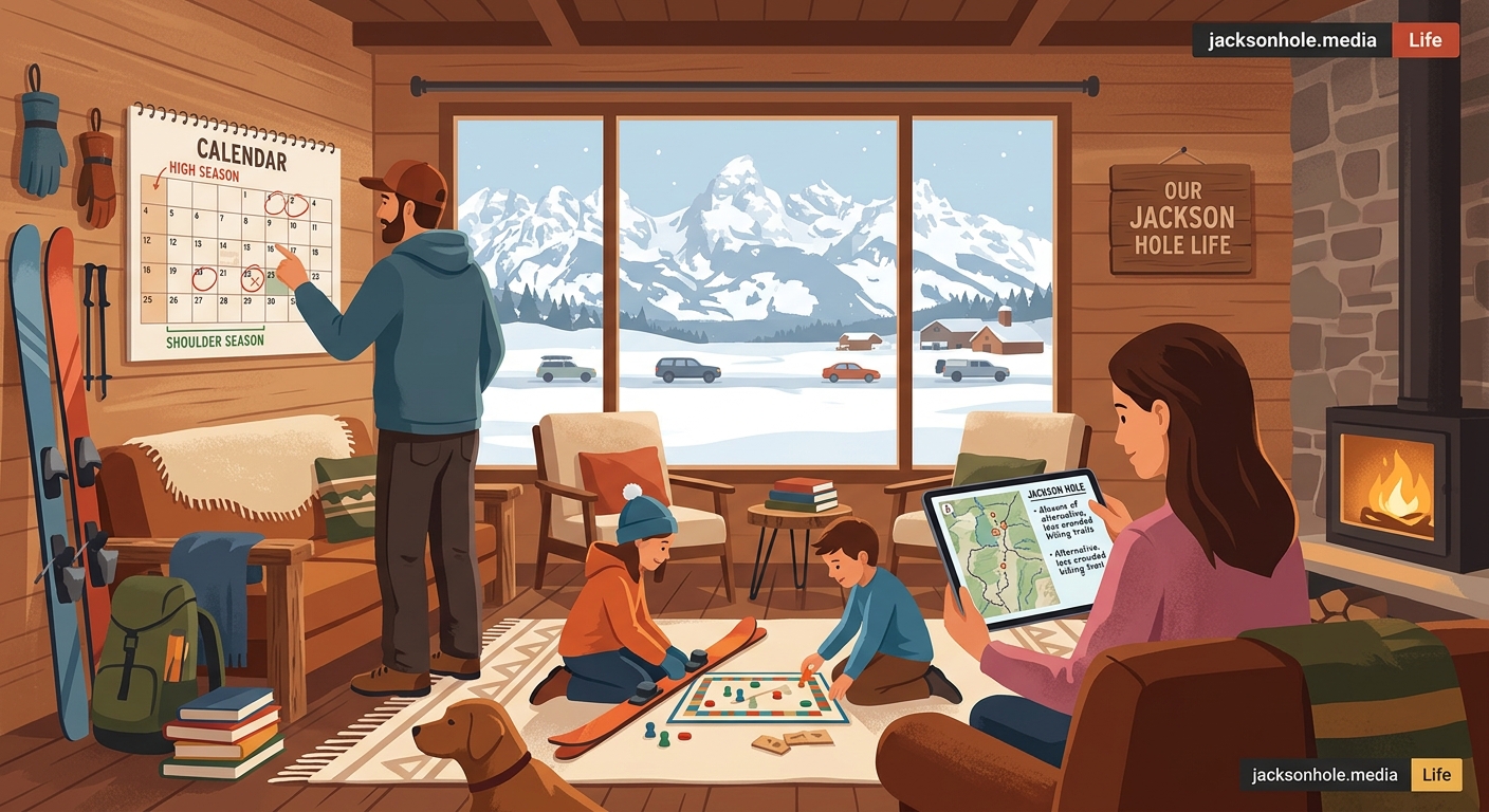 How Jackson Hole Families Navigate Year-Round Tourism - Illustration 1