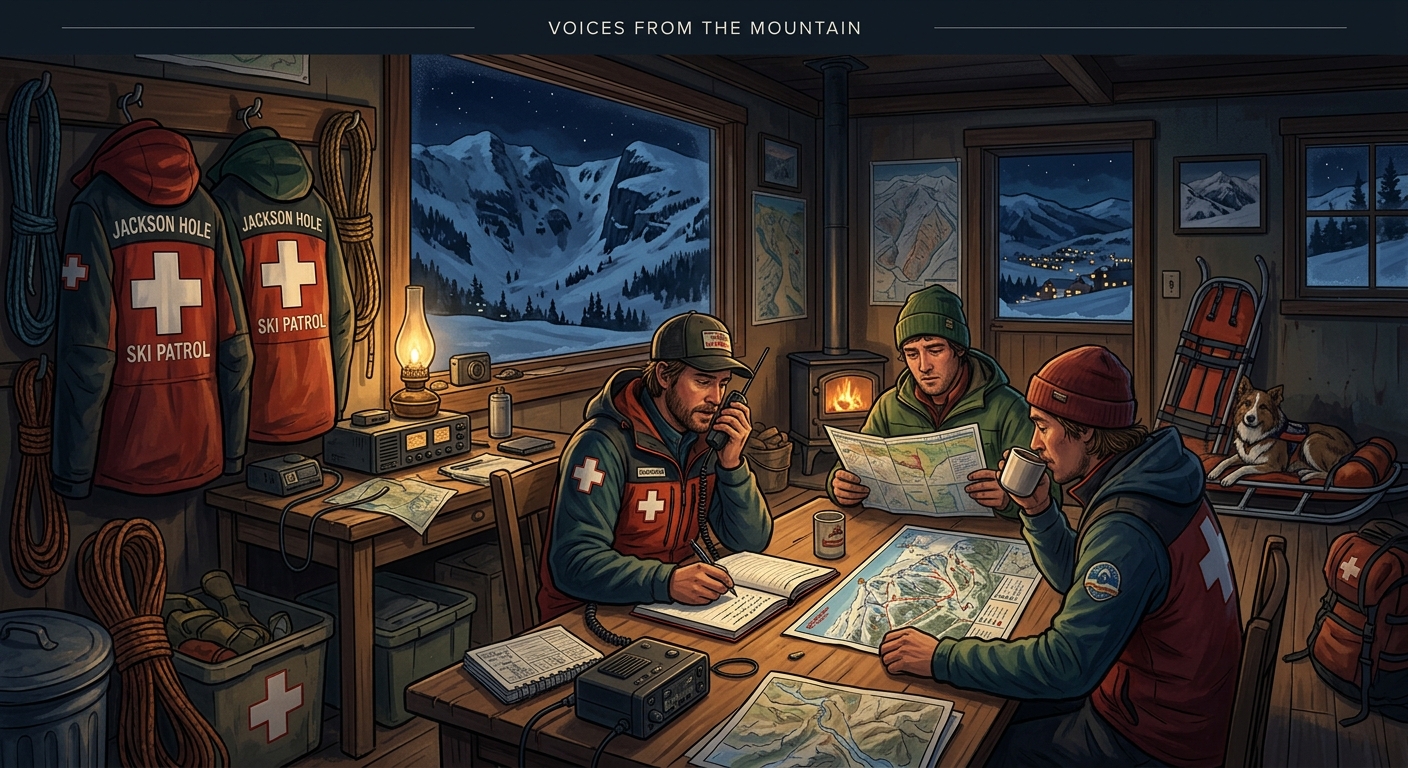 Life as a Ski Patroller: 24 Hours Inside Jackson Hole Mountain Resort's Safety Team - Illustration 1