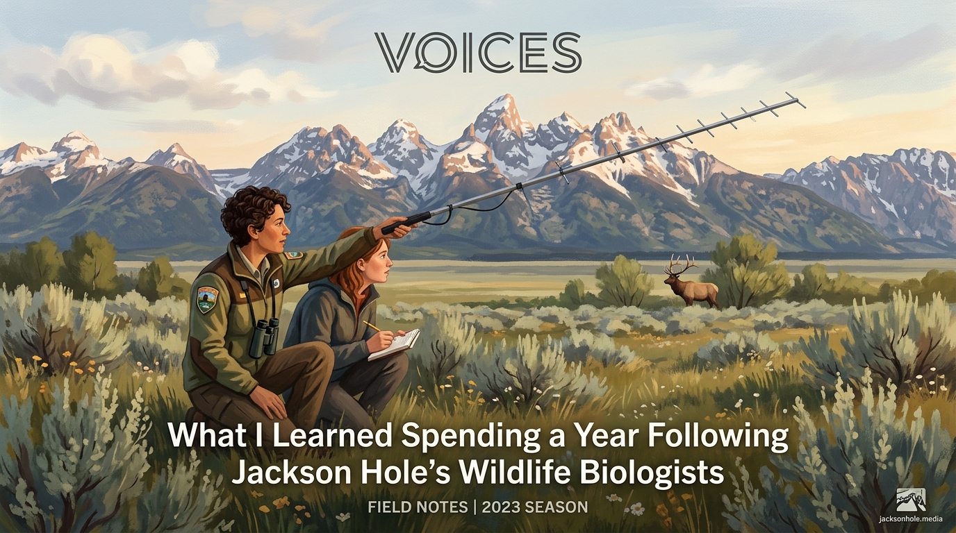 What I Learned Spending a Year Following Jackson Hole's Wildlife Biologists - Illustration 1