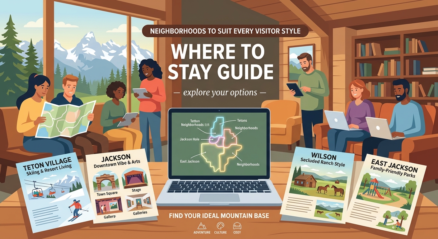 The Complete Guide to Jackson Hole's Neighborhoods: Where to Stay for Your Travel Style - Illustration 2