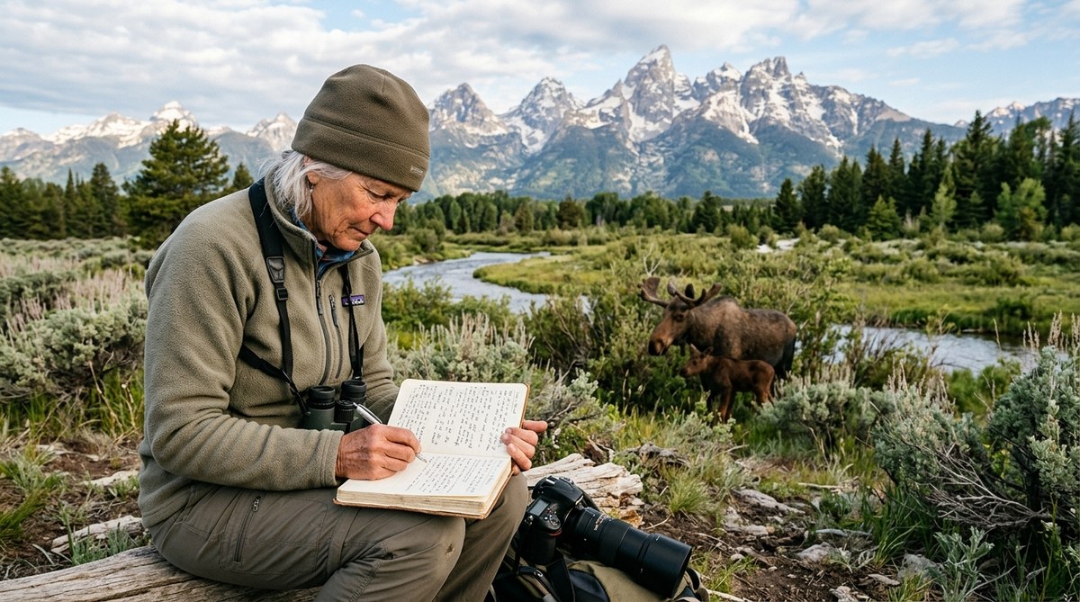 She's Documented Every Moose Birth in Grand Teton for 30 Years