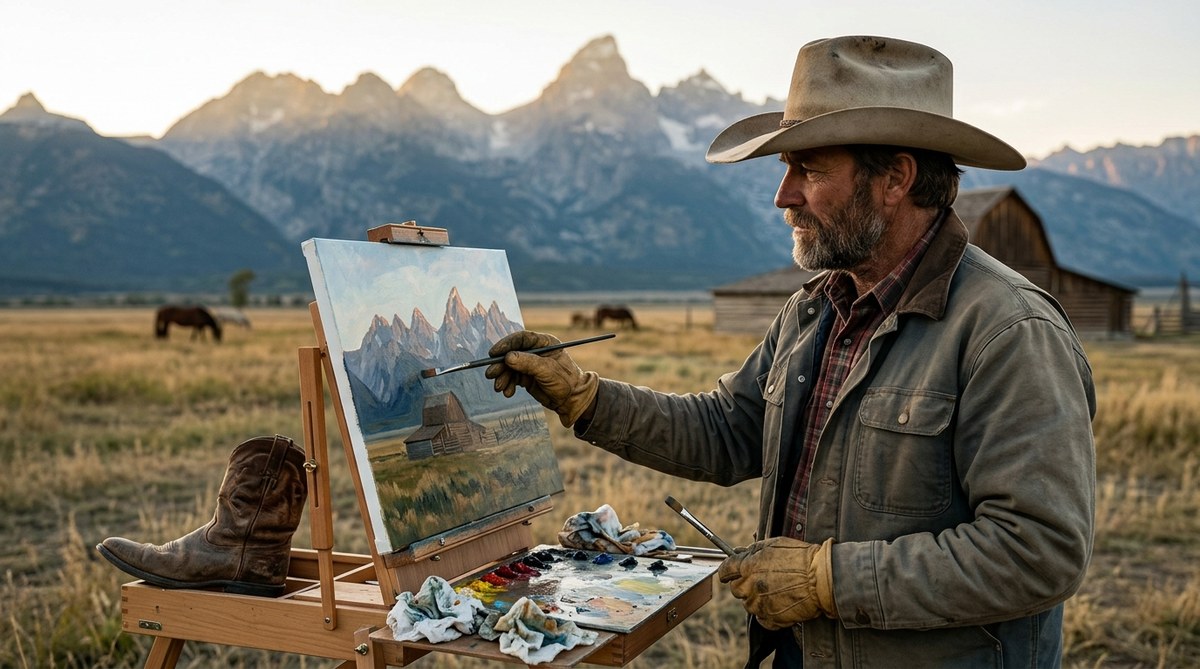 The Ranch Hand Who Became Jackson Hole's Most Unexpected Artist