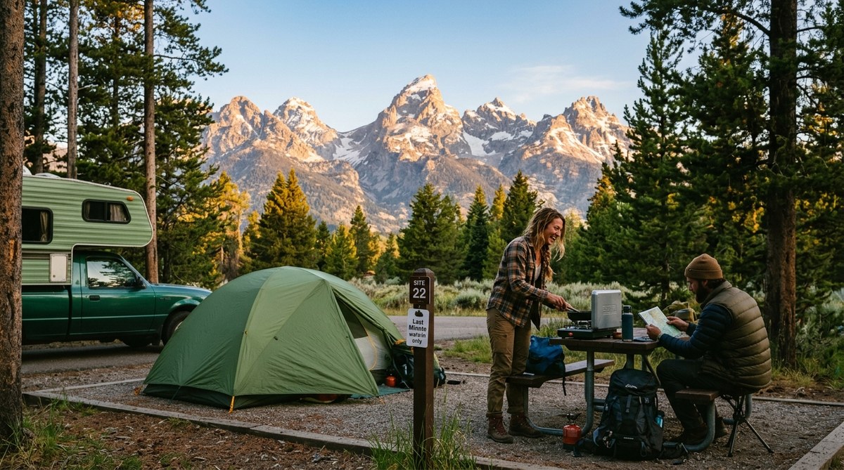 How to Score a Last-Minute Campsite in Grand Teton National Park