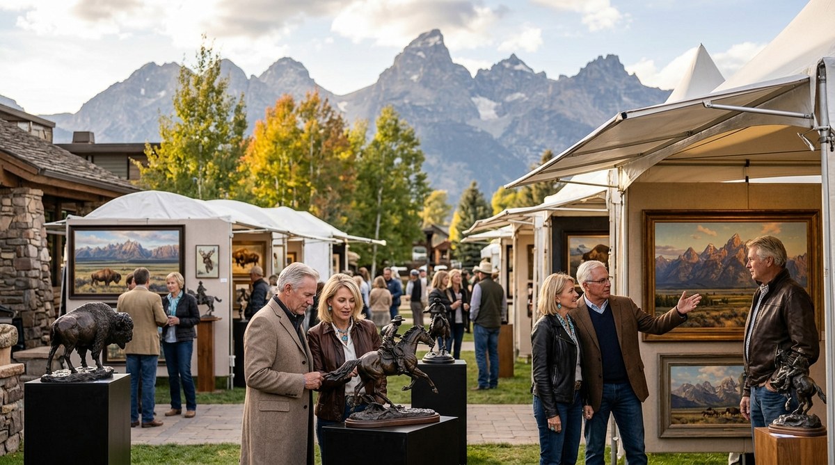 What Makes the Jackson Hole Fall Arts Festival a Magnet for Western Art Collectors?