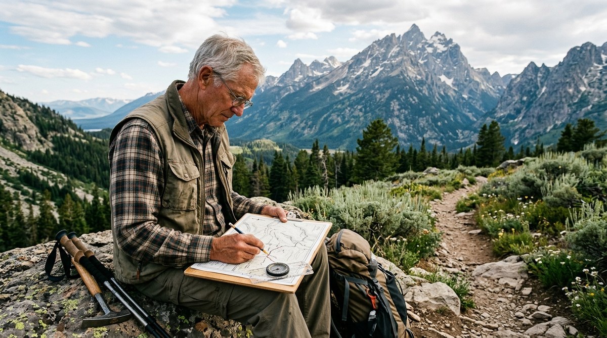How a Retired Geologist Became the Unofficial Cartographer of Teton Backcountry Trails