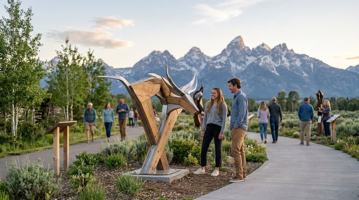 How Jackson Hole’s Public Art Trail Connects Community and Creativity