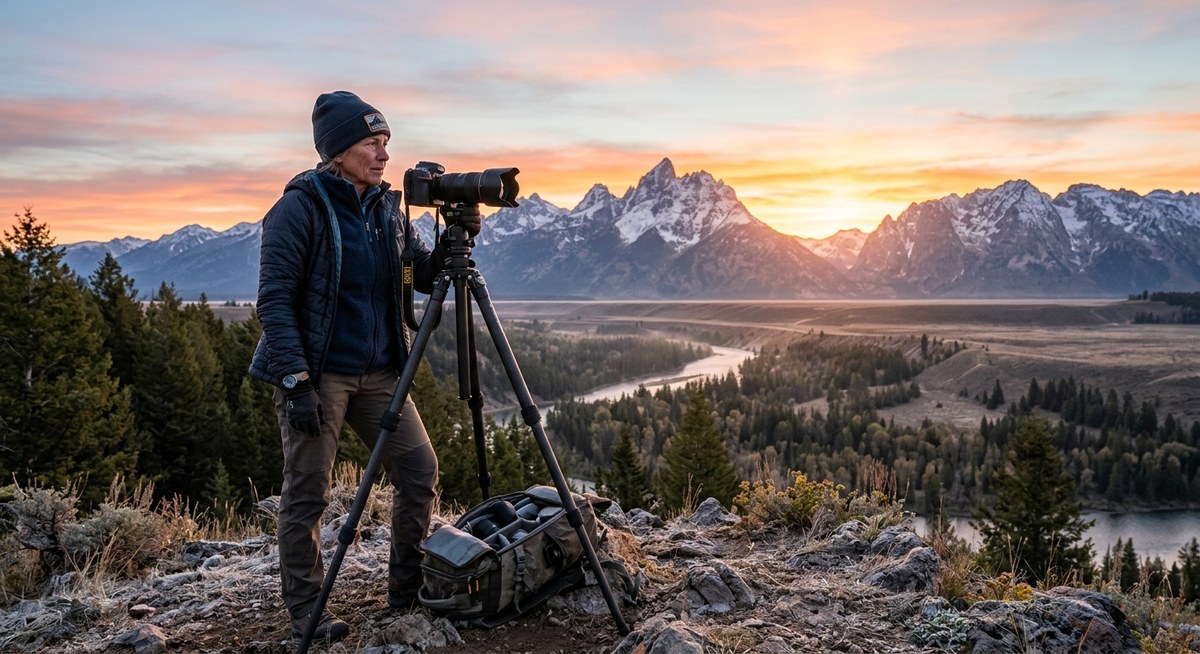 The Woman Who Has Photographed Every Sunrise Over the Tetons for 15 Years