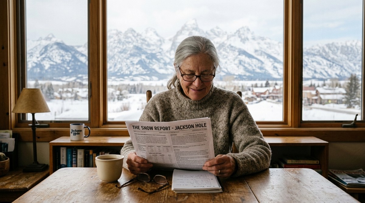 The Woman Who Has Read the Daily Snow Report for 25 Years — and Never Skied Once