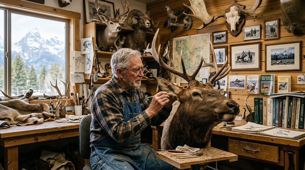 How a Local Taxidermist Became Jackson Hole’s Unofficial Wildlife Historian