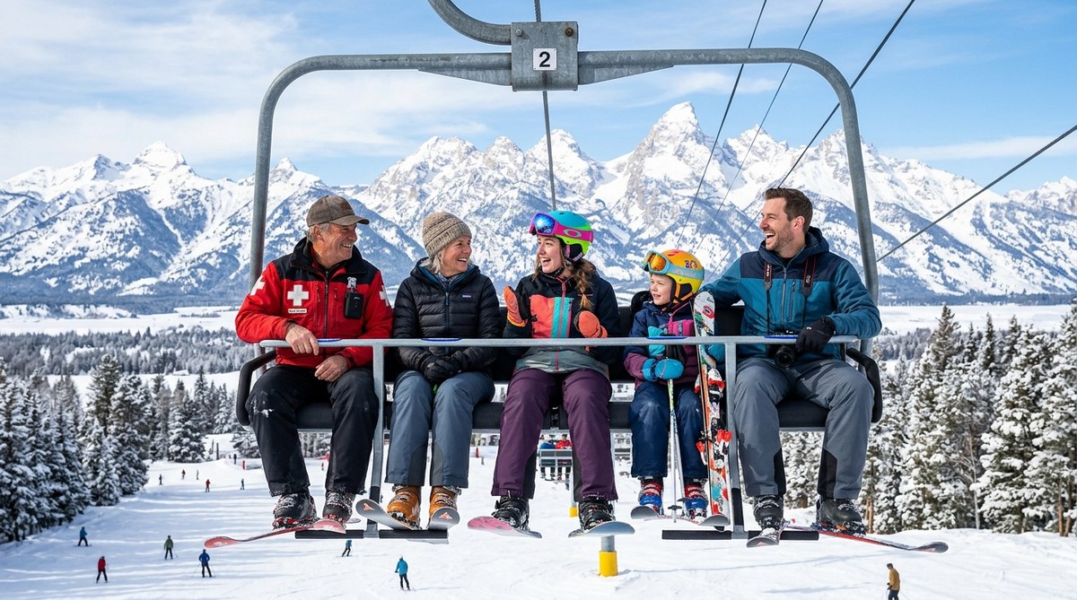 The 5 Most Unlikely Friendships Forged on Jackson Hole’s Chairlifts This Season
